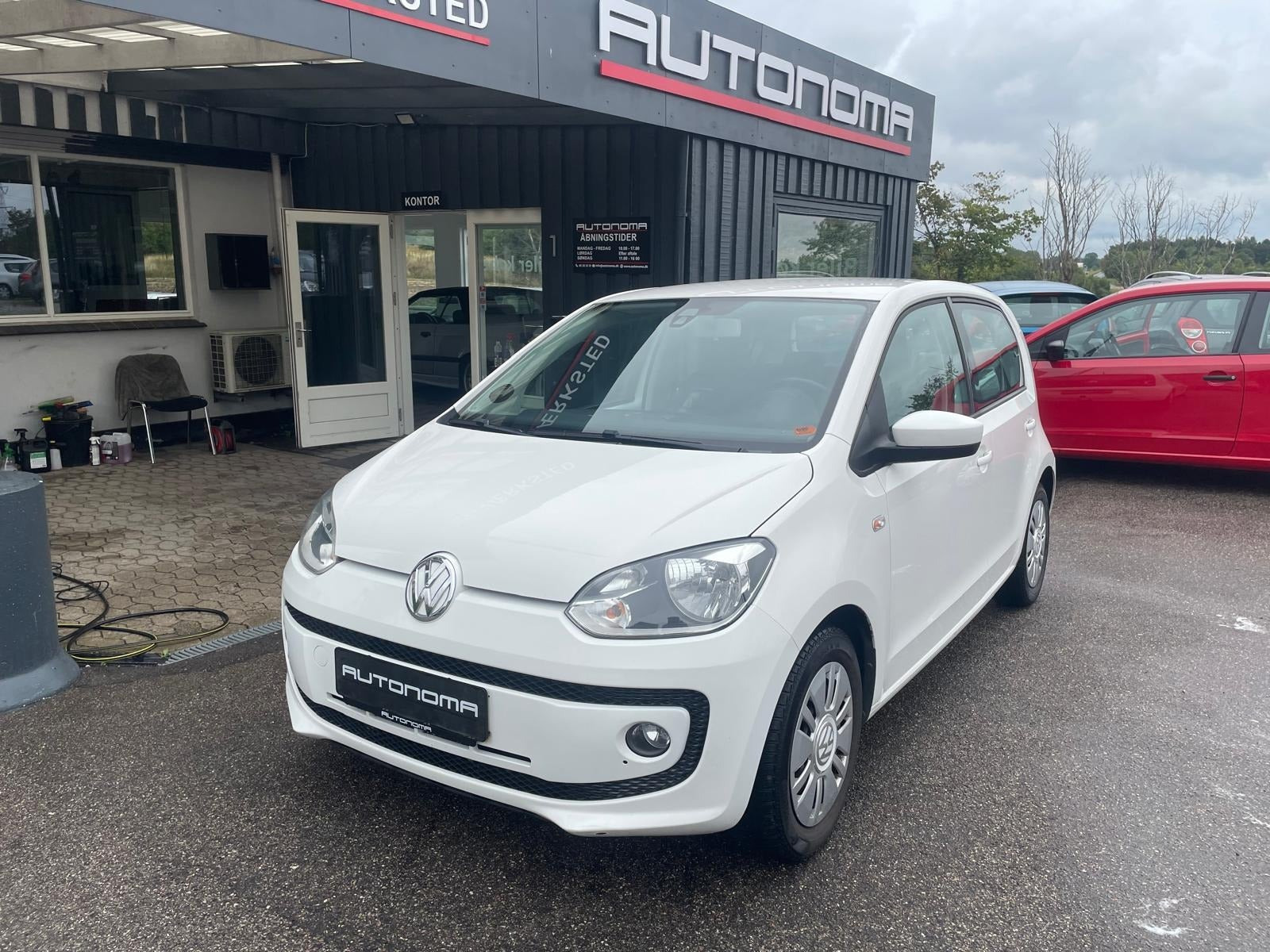 Hvid VW UP! fra 2015