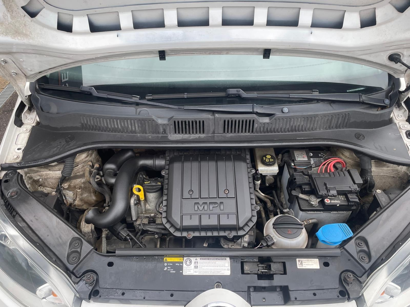 Hvid VW UP! fra 2015