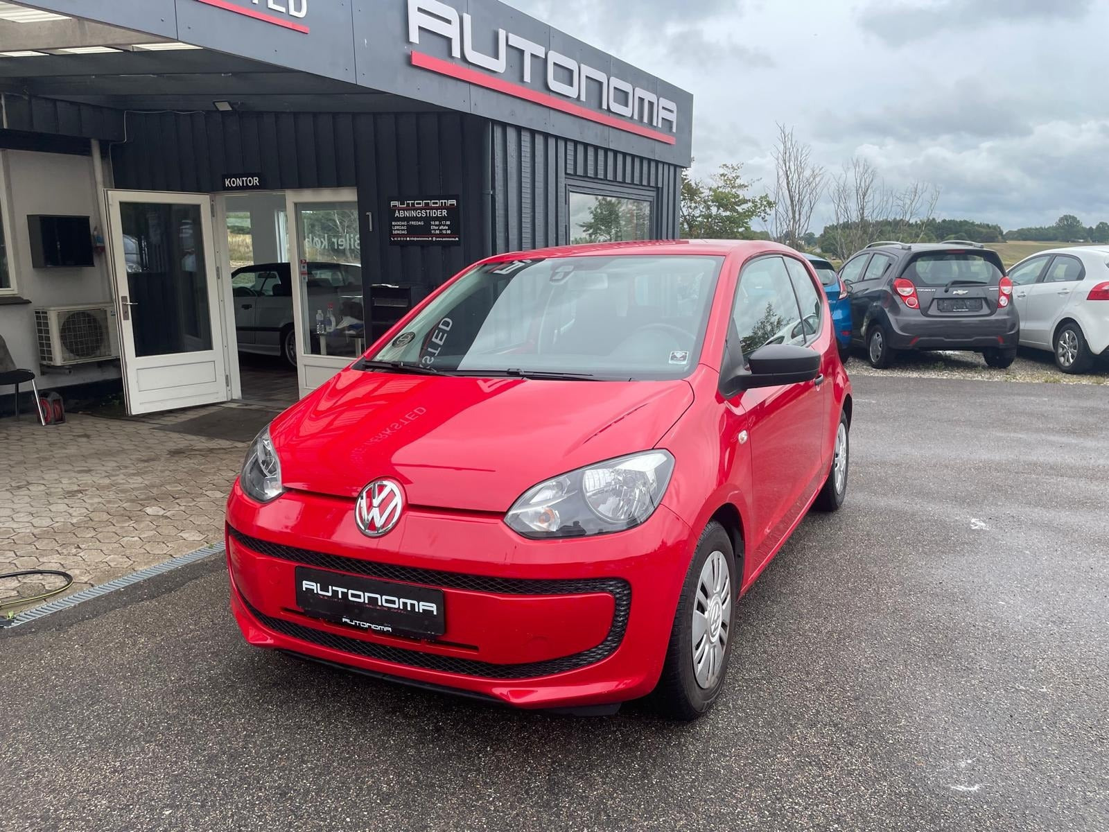 Grøn VW UP! fra 2013