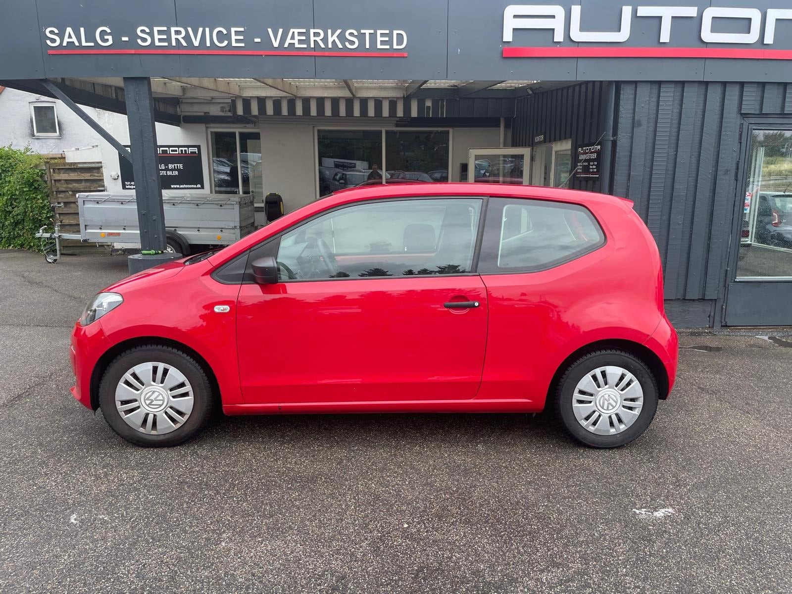 Grøn VW UP! fra 2013