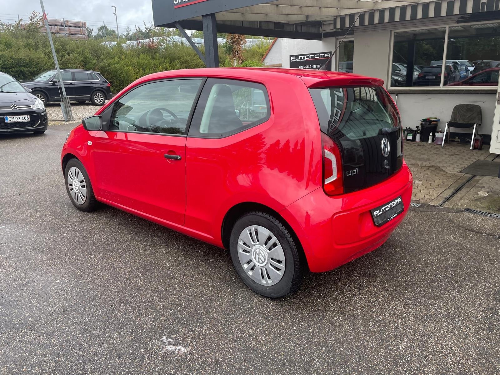 Grøn VW UP! fra 2013