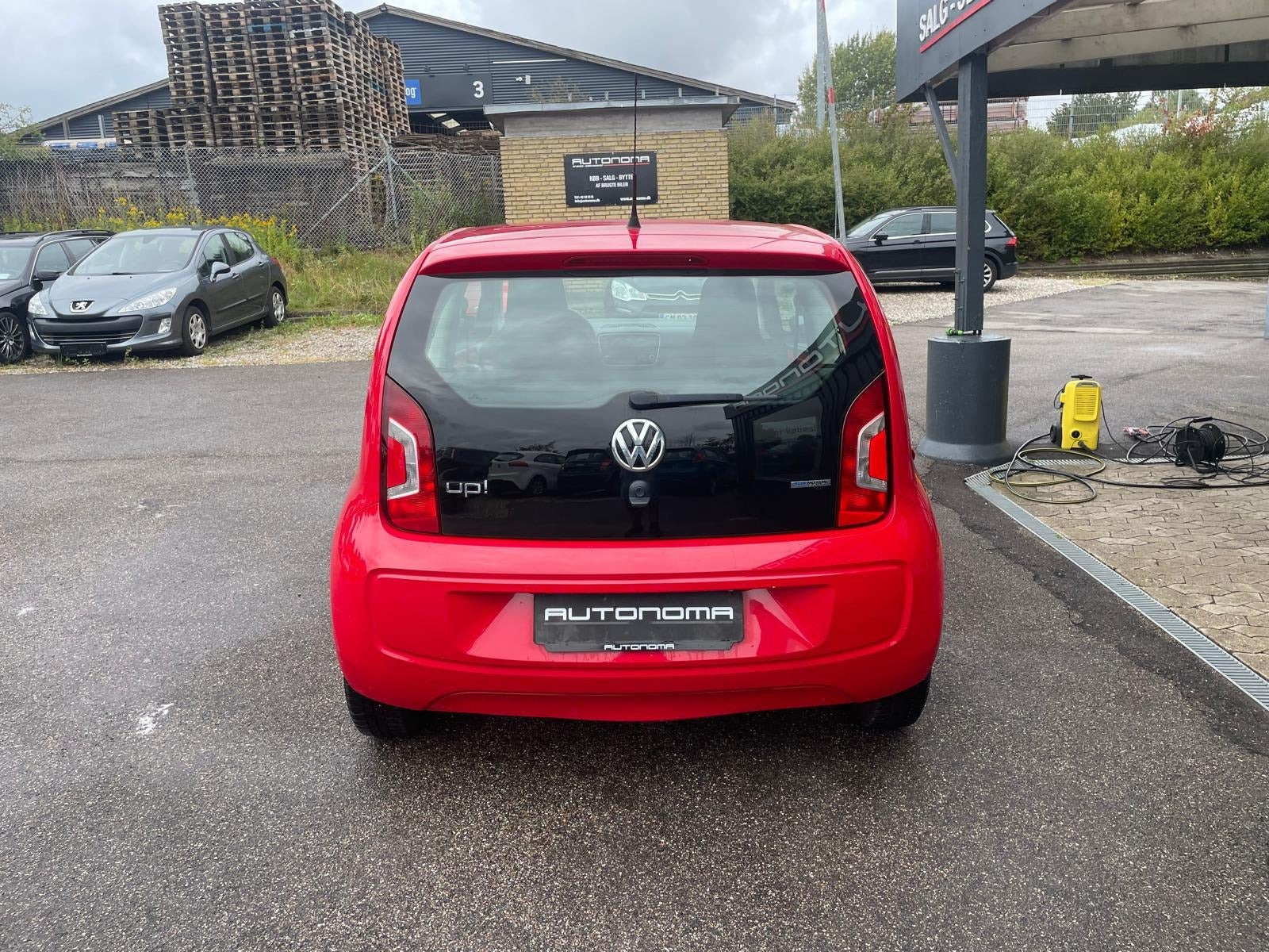 Grøn VW UP! fra 2013