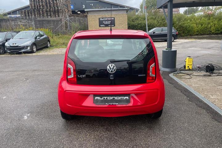 Grøn VW UP! fra 2013