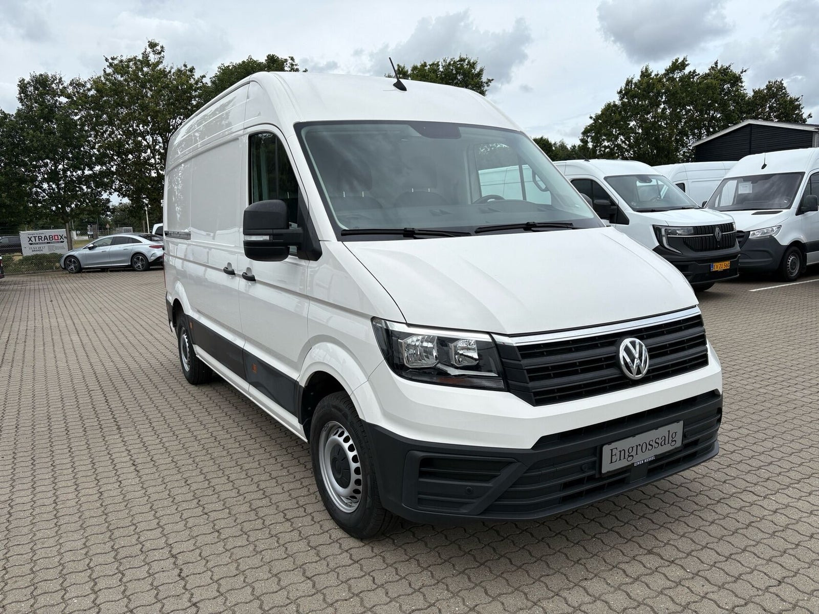 Hvid VW Crafter 35 fra 2023