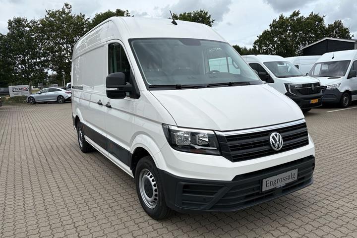 Hvid VW Crafter 35 fra 2023