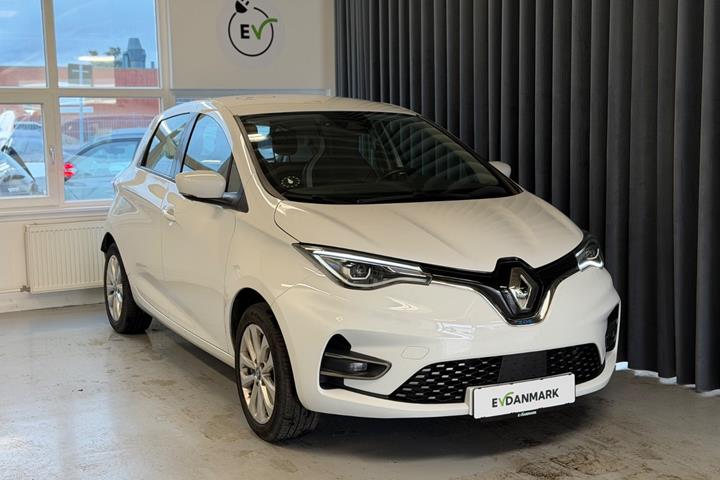 Hvid Renault Zoe fra 2021