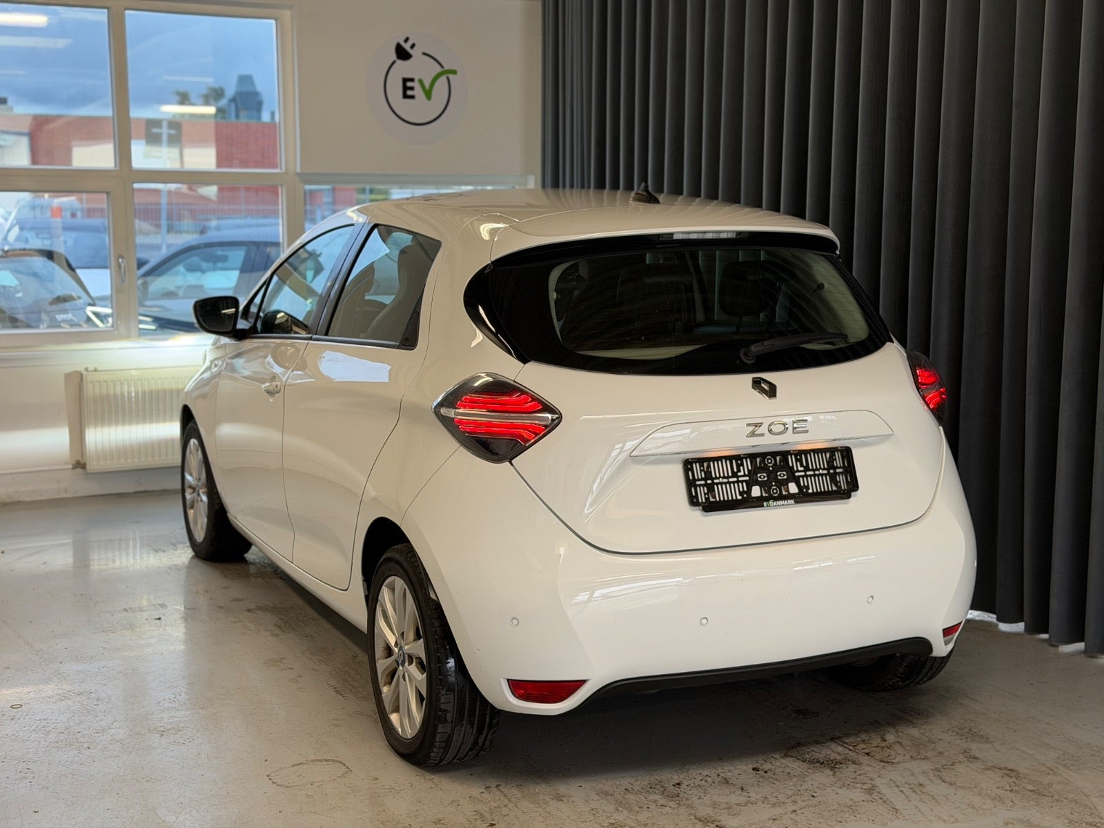 Hvid Renault Zoe fra 2021