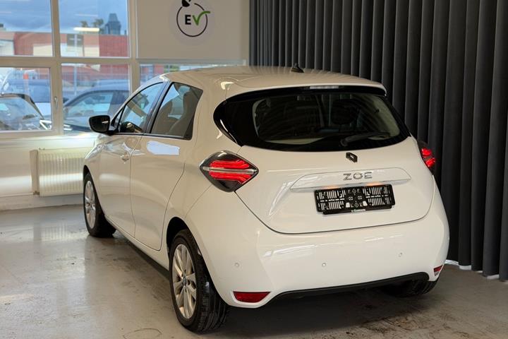 Hvid Renault Zoe fra 2021
