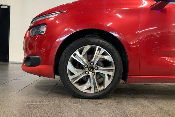 Rød Citroën C4 Picasso fra 2013