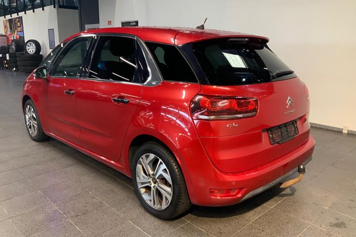 Rød Citroën C4 Picasso fra 2013