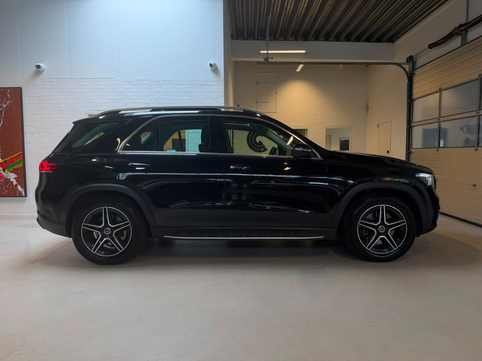 Sort Mercedes GLE350 de fra 2021