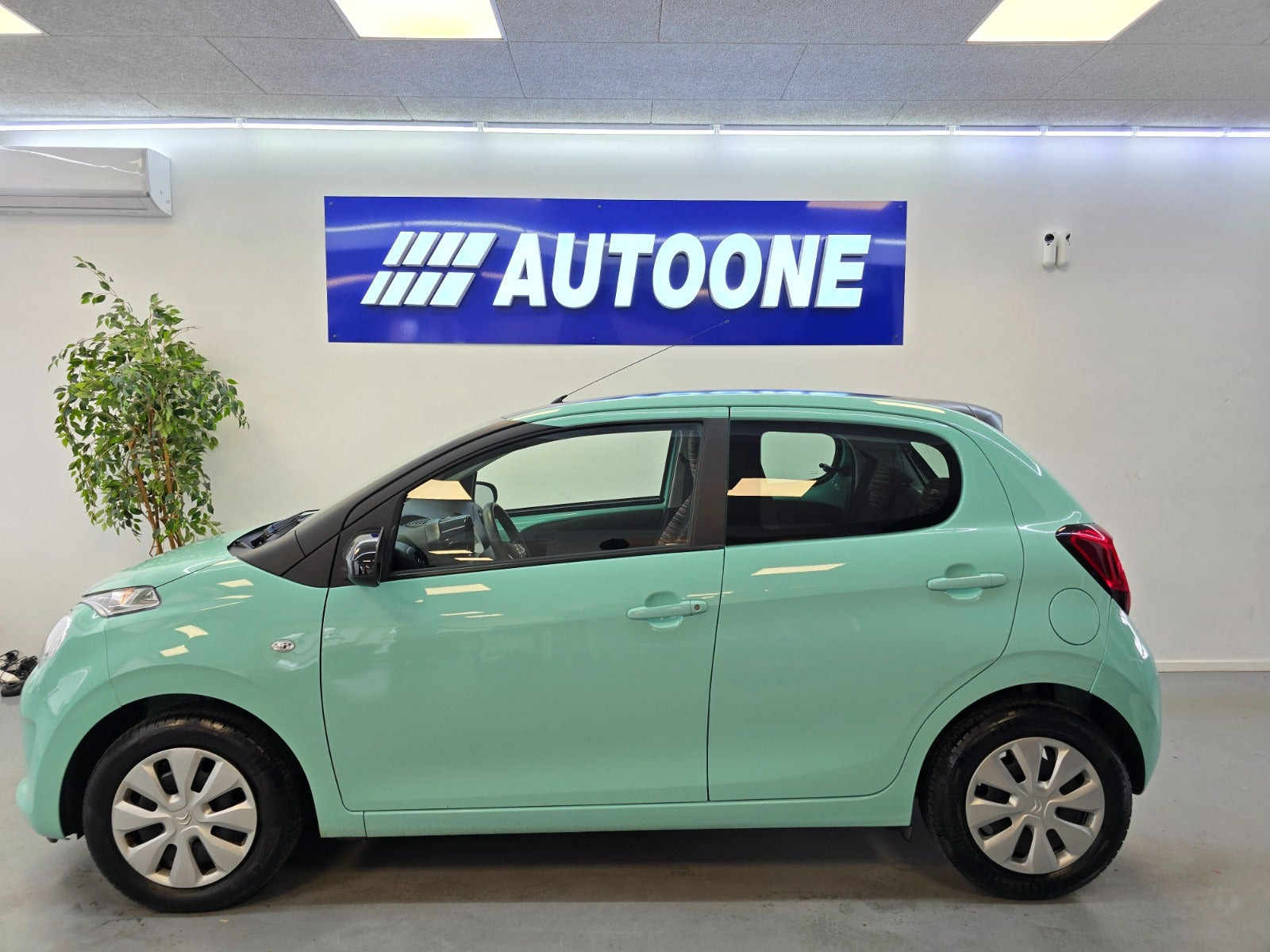 Turquoise Citroën C1 fra 2018