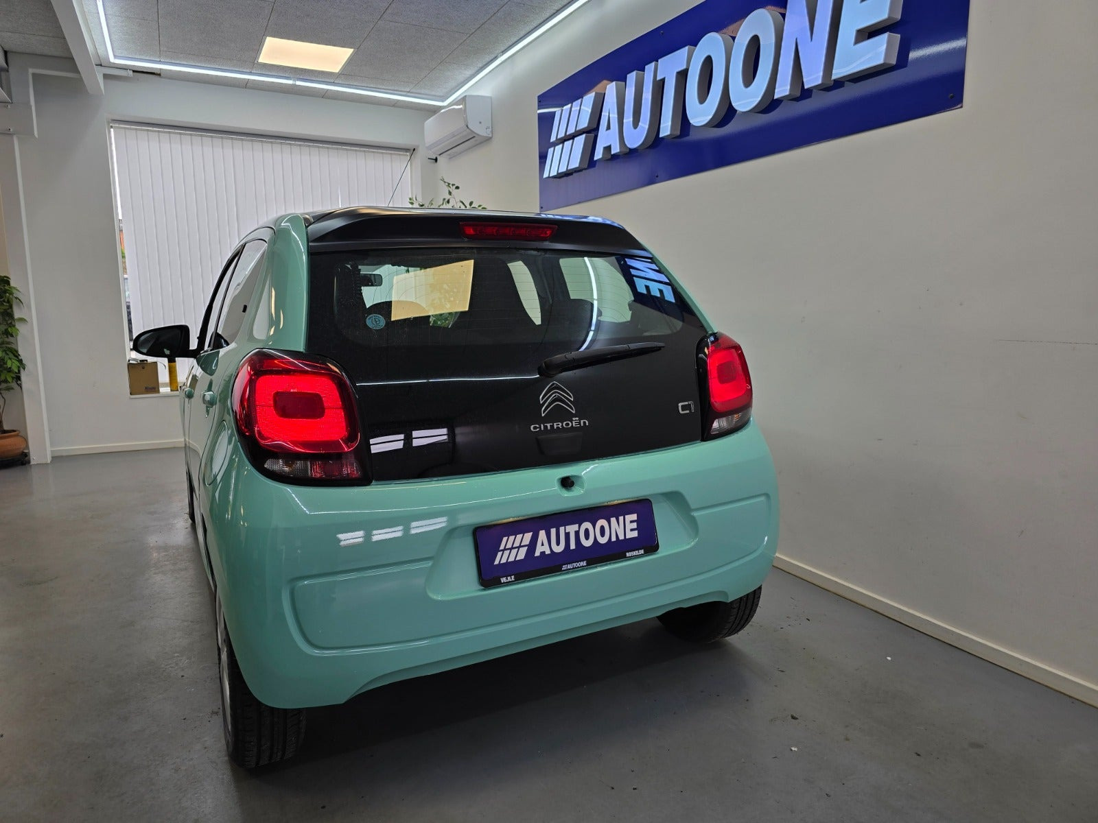 Turquoise Citroën C1 fra 2018
