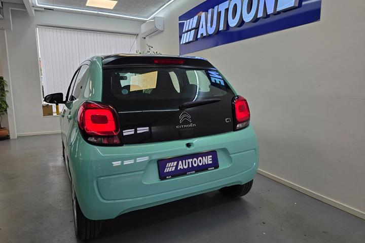 Turquoise Citroën C1 fra 2018