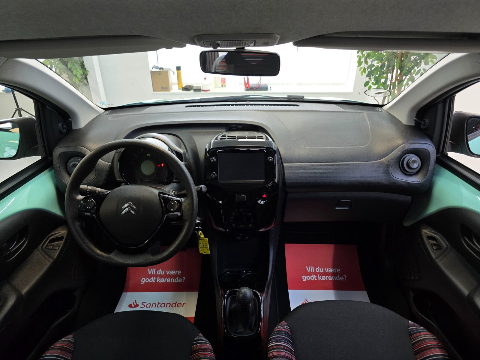 Turquoise Citroën C1 fra 2018