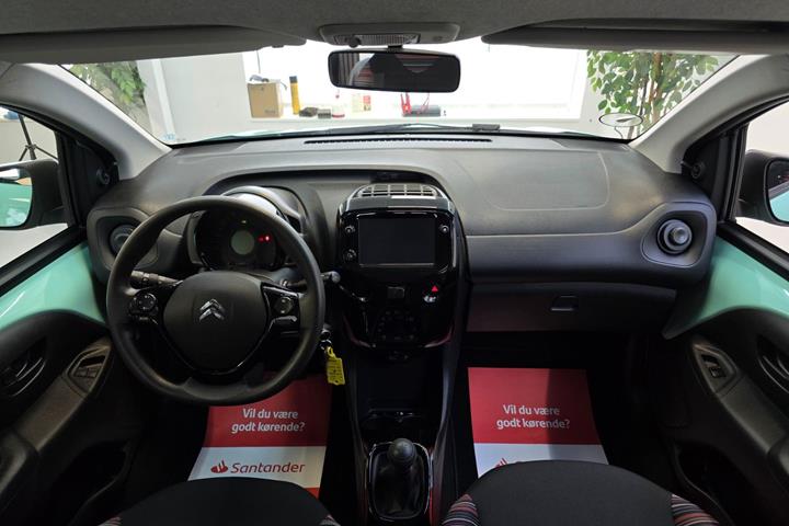 Turquoise Citroën C1 fra 2018