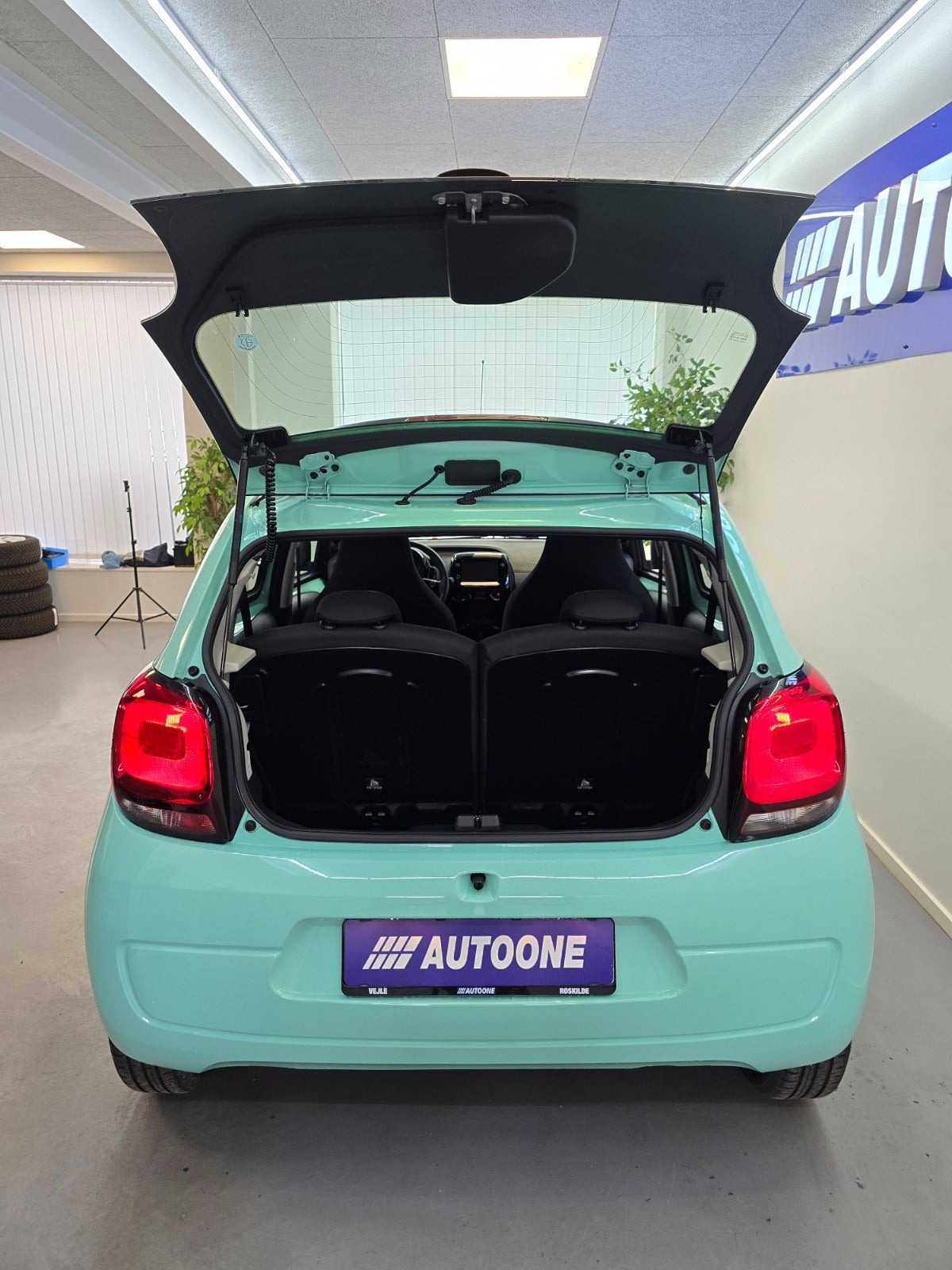 Turquoise Citroën C1 fra 2018