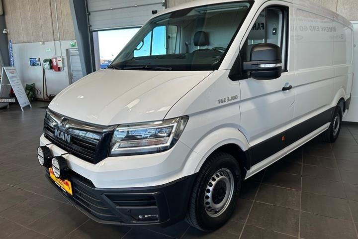 Hvid VW Crafter 35 fra 2023