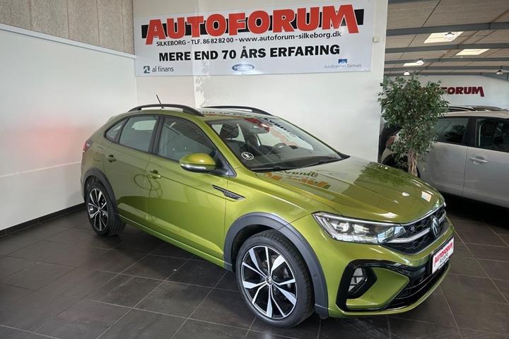 Grøn VW Taigo fra 2022