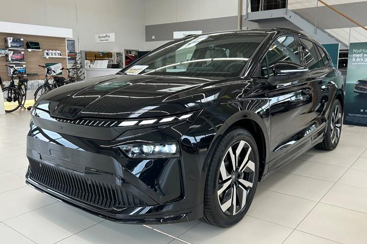 Sort Skoda Enyaq fra 2027