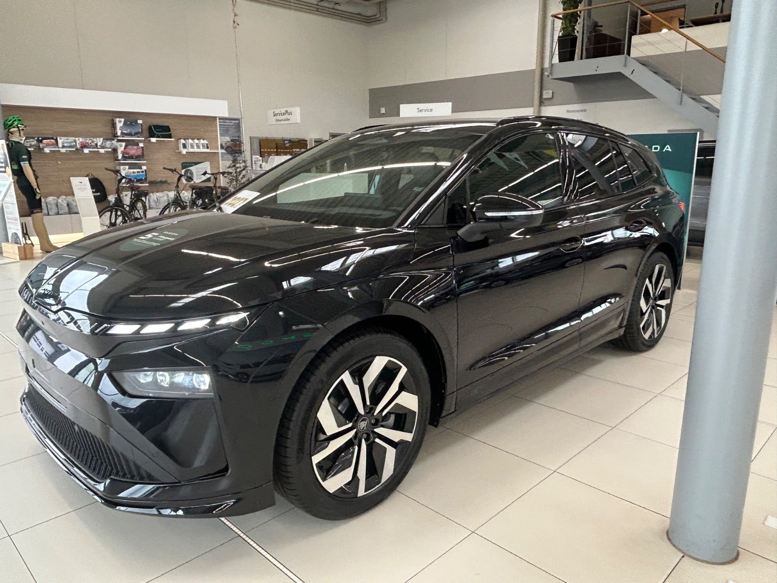 Sort Skoda Enyaq fra 2027