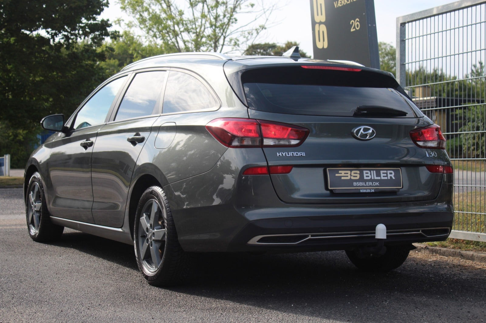 Grøn Hyundai i30 fra 2021