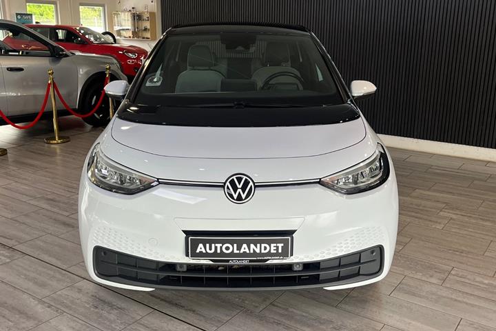 Hvid VW ID.3 fra 2022