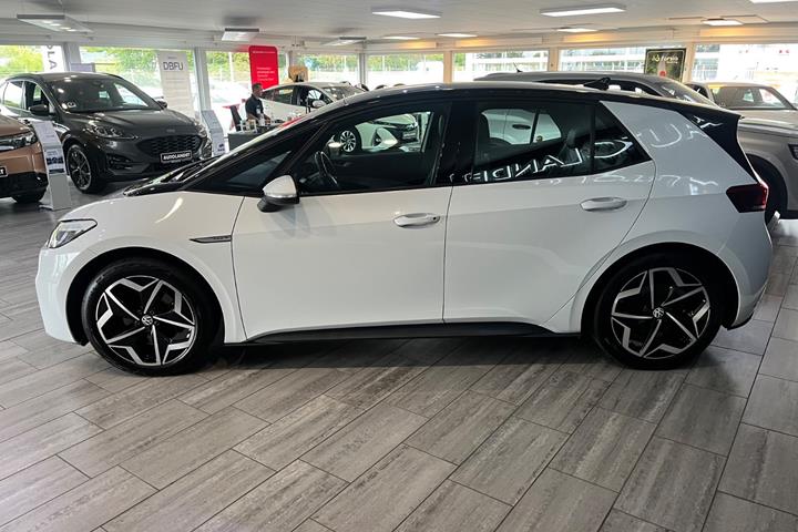 Hvid VW ID.3 fra 2022