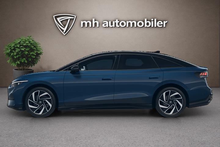 Blå VW ID.7 fra 2025