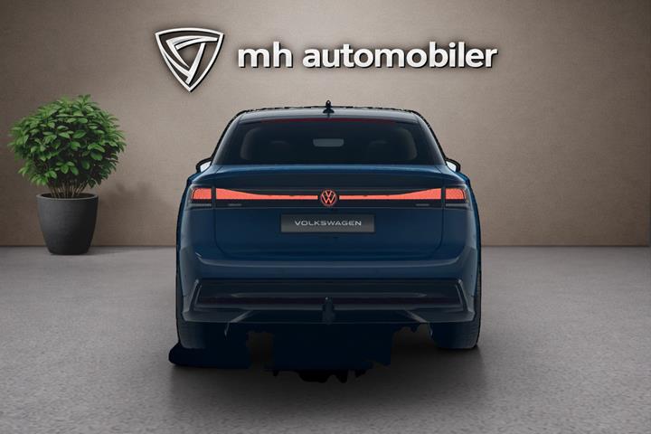 Blå VW ID.7 fra 2025