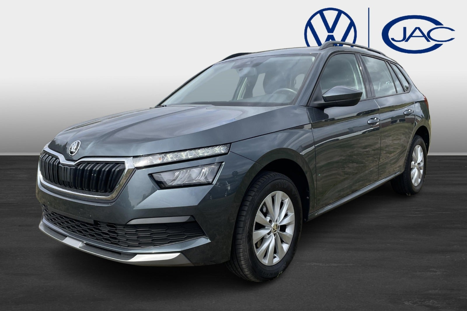 Grå Skoda Kamiq fra 2022