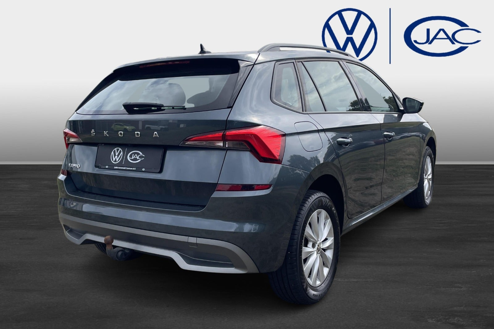 Grå Skoda Kamiq fra 2022