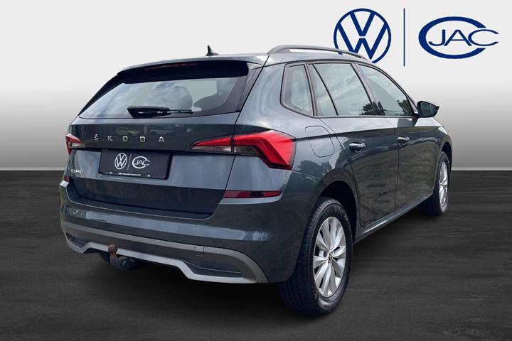 Grå Skoda Kamiq fra 2022