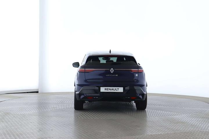 Blå Renault Megane E-Tech fra 2025