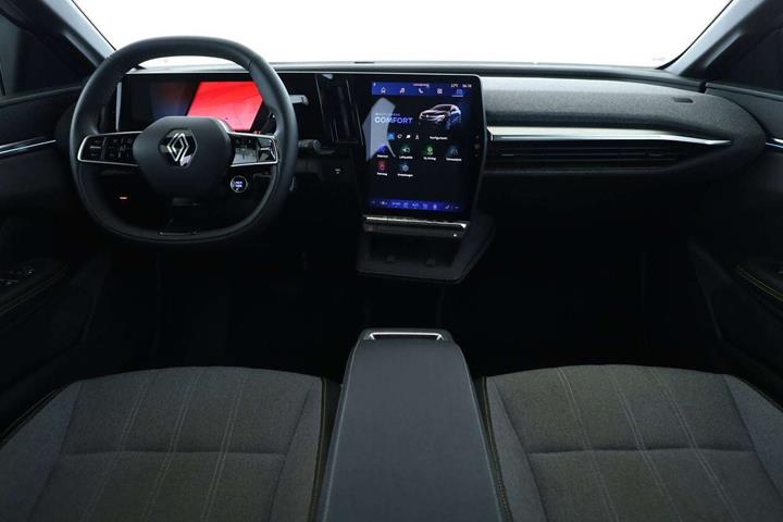 Blå Renault Megane E-Tech fra 2025