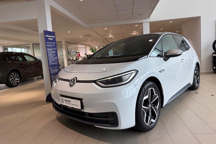 Hvid VW ID.3 fra 2020
