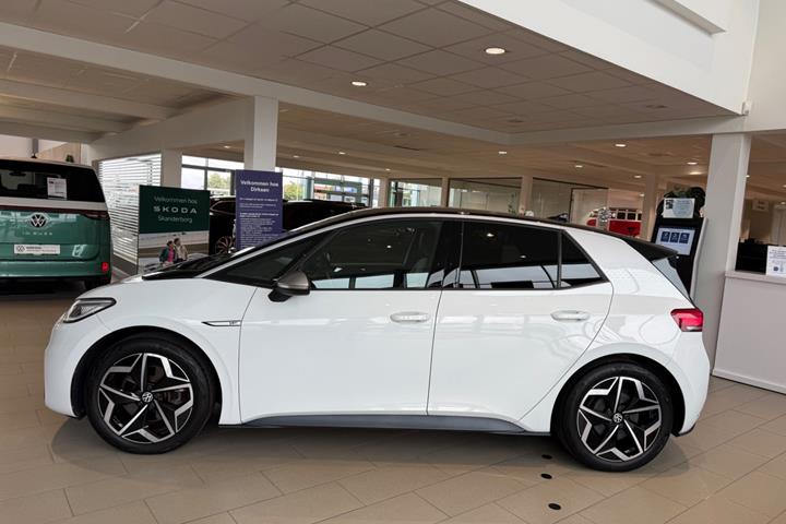 Hvid VW ID.3 fra 2020