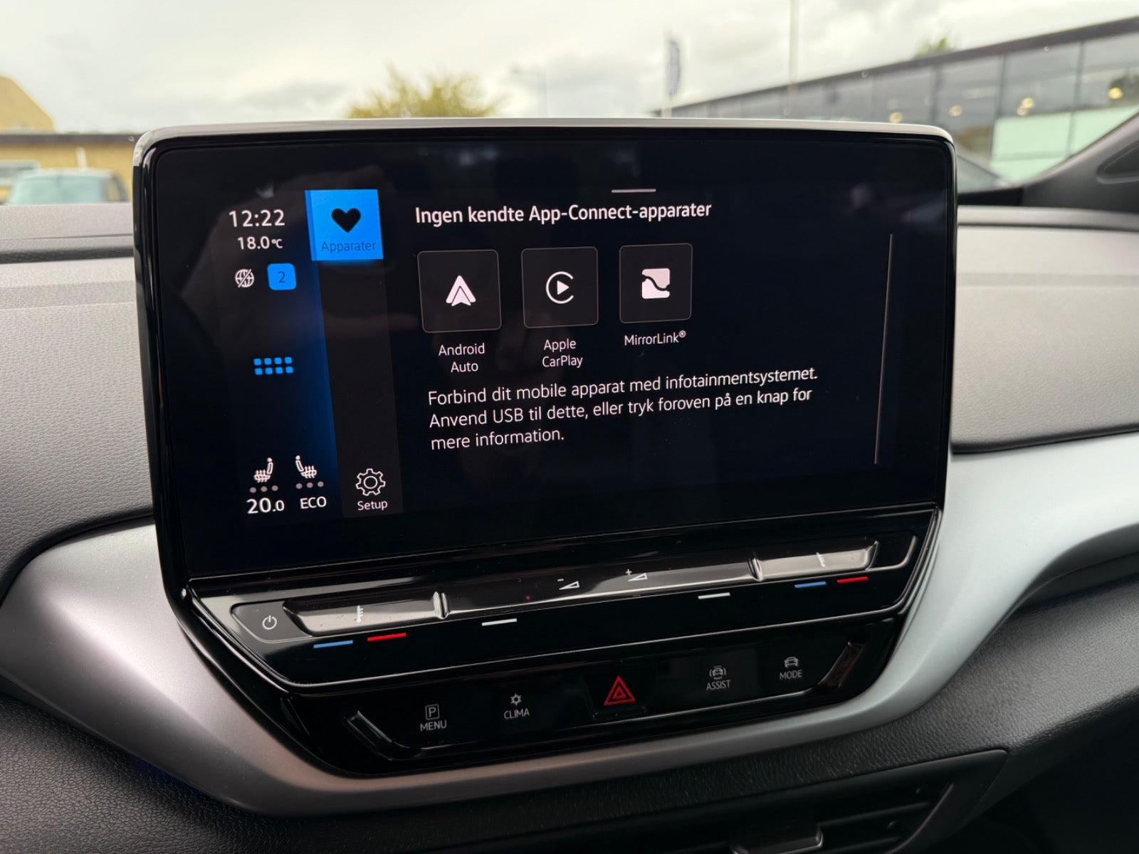 Blå VW ID.4 fra 2023