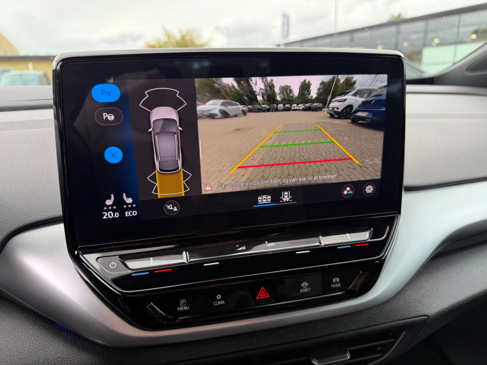 Blå VW ID.4 fra 2023