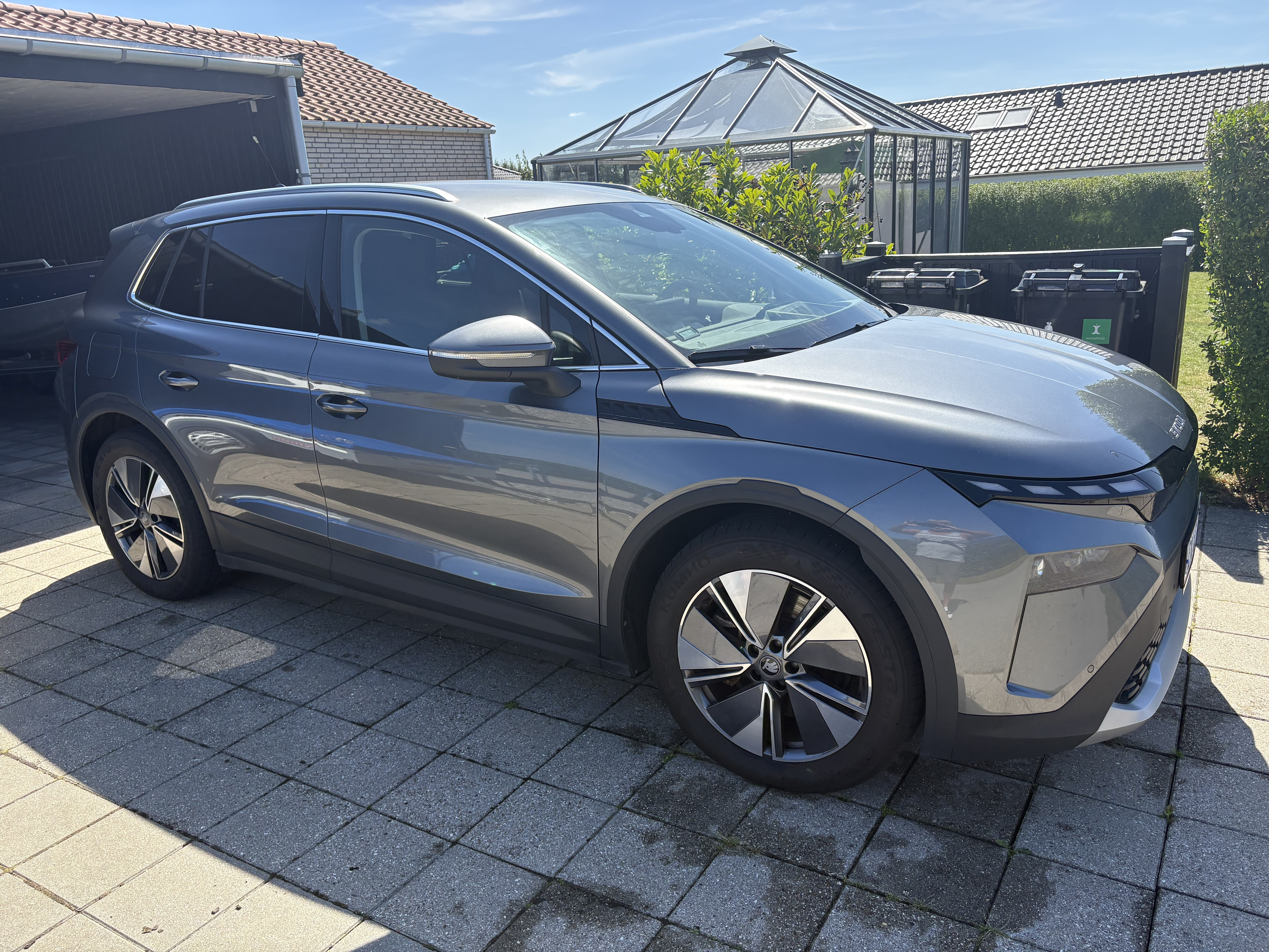 Grå Skoda Elroq fra 2025