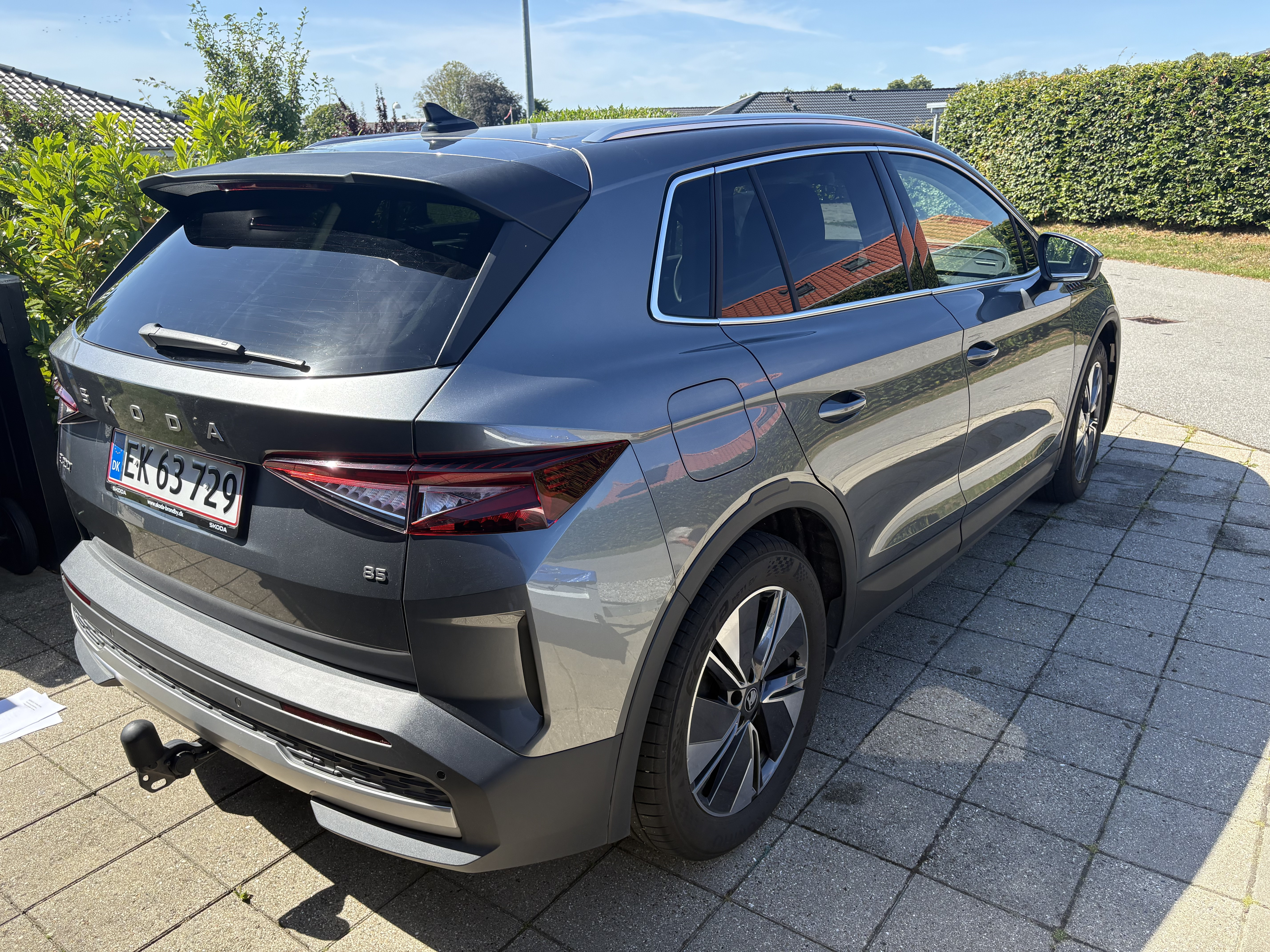 Grå Skoda Elroq fra 2025