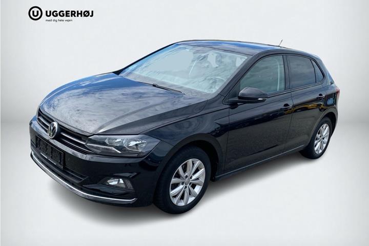 Sort VW Polo fra 2019