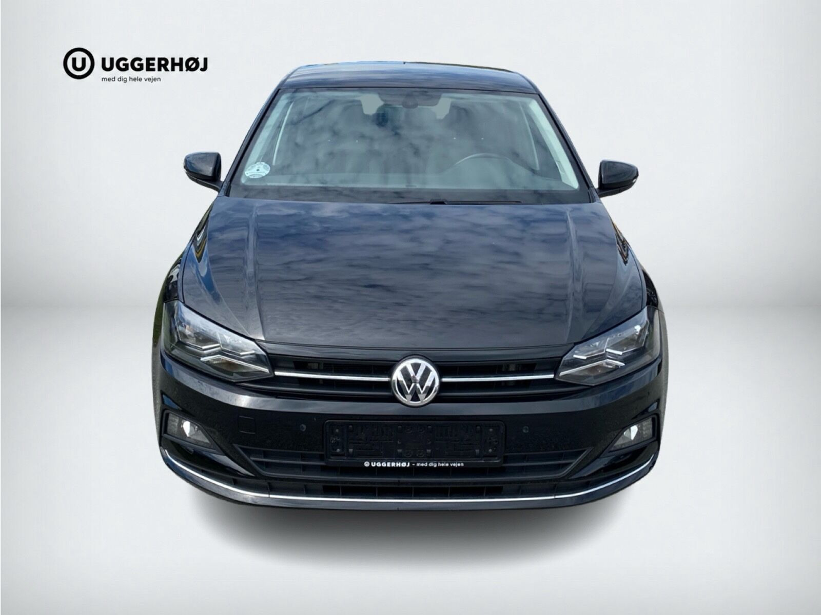 Sort VW Polo fra 2019