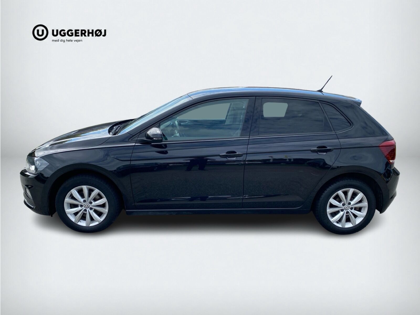Sort VW Polo fra 2019