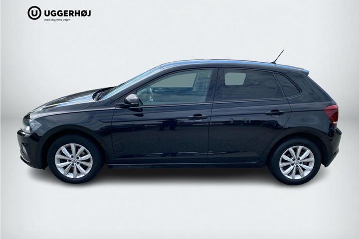 Sort VW Polo fra 2019