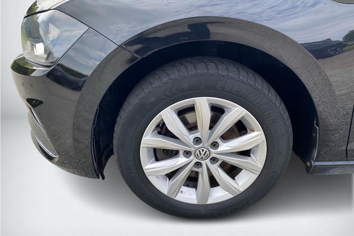 Sort VW Polo fra 2019
