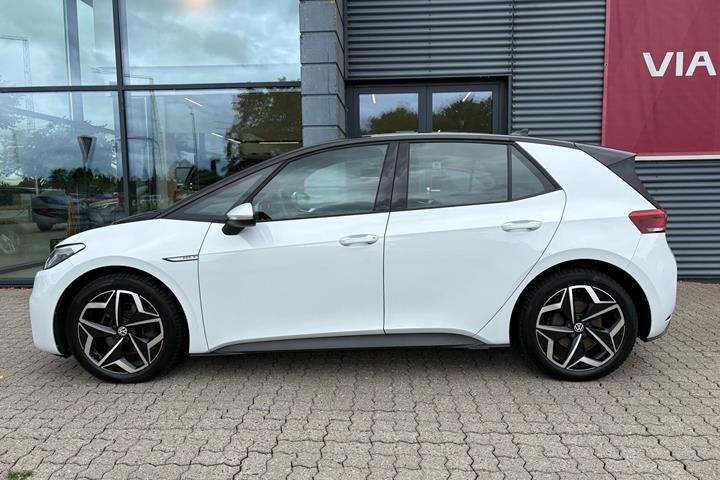 Hvid VW ID.3 fra 2022
