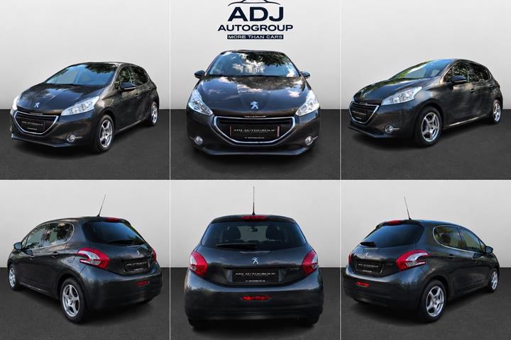 Grå Peugeot 208 fra 2015