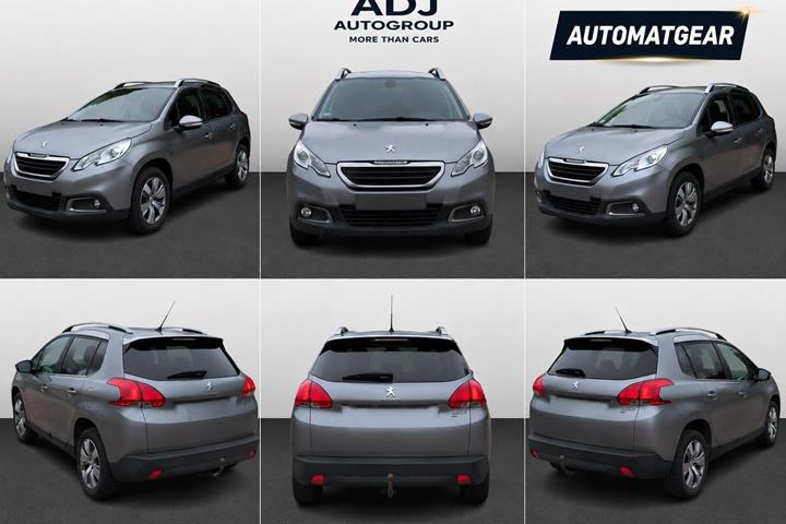 Grå Peugeot 2008 fra 2015