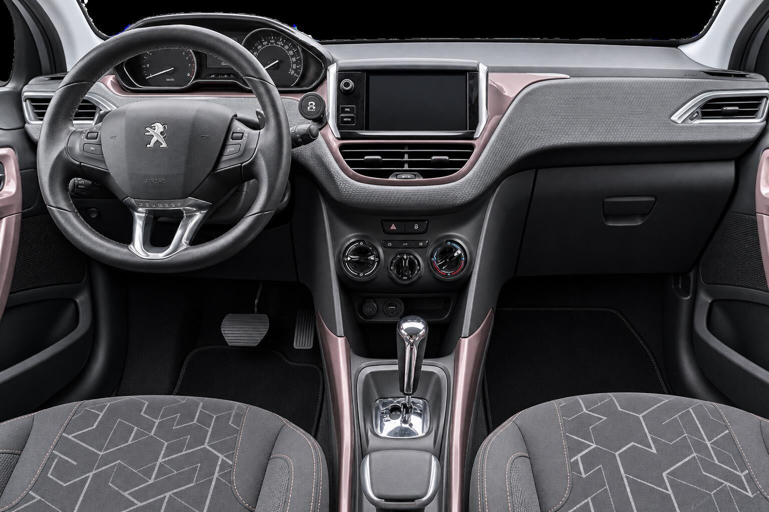 Grå Peugeot 2008 fra 2015